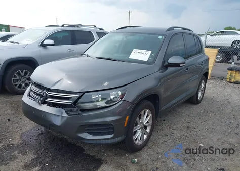 2015 Volkswagen Tiguan Se из США, поврежденный, VIN WVGAV7AX1FW572027